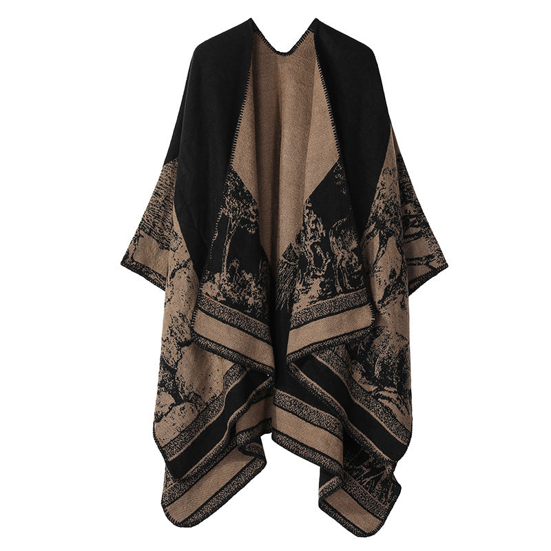 Soft Knit Wrap Shawl