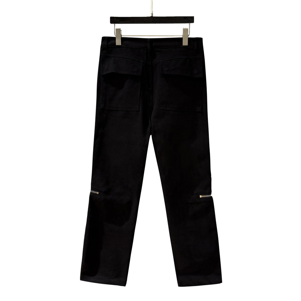 Men’s Retro Multi-Zip Casual Pants