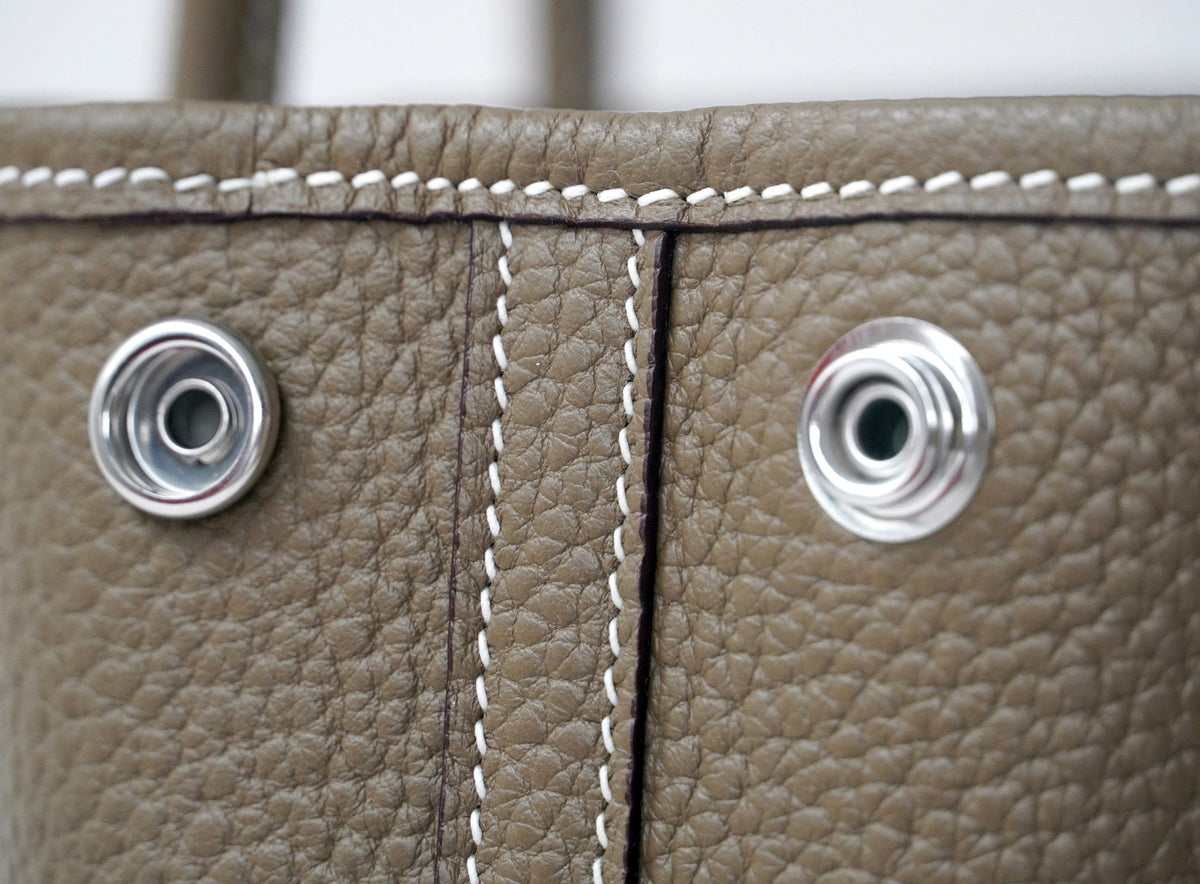 Mini Garden Genuine Leather Handbag