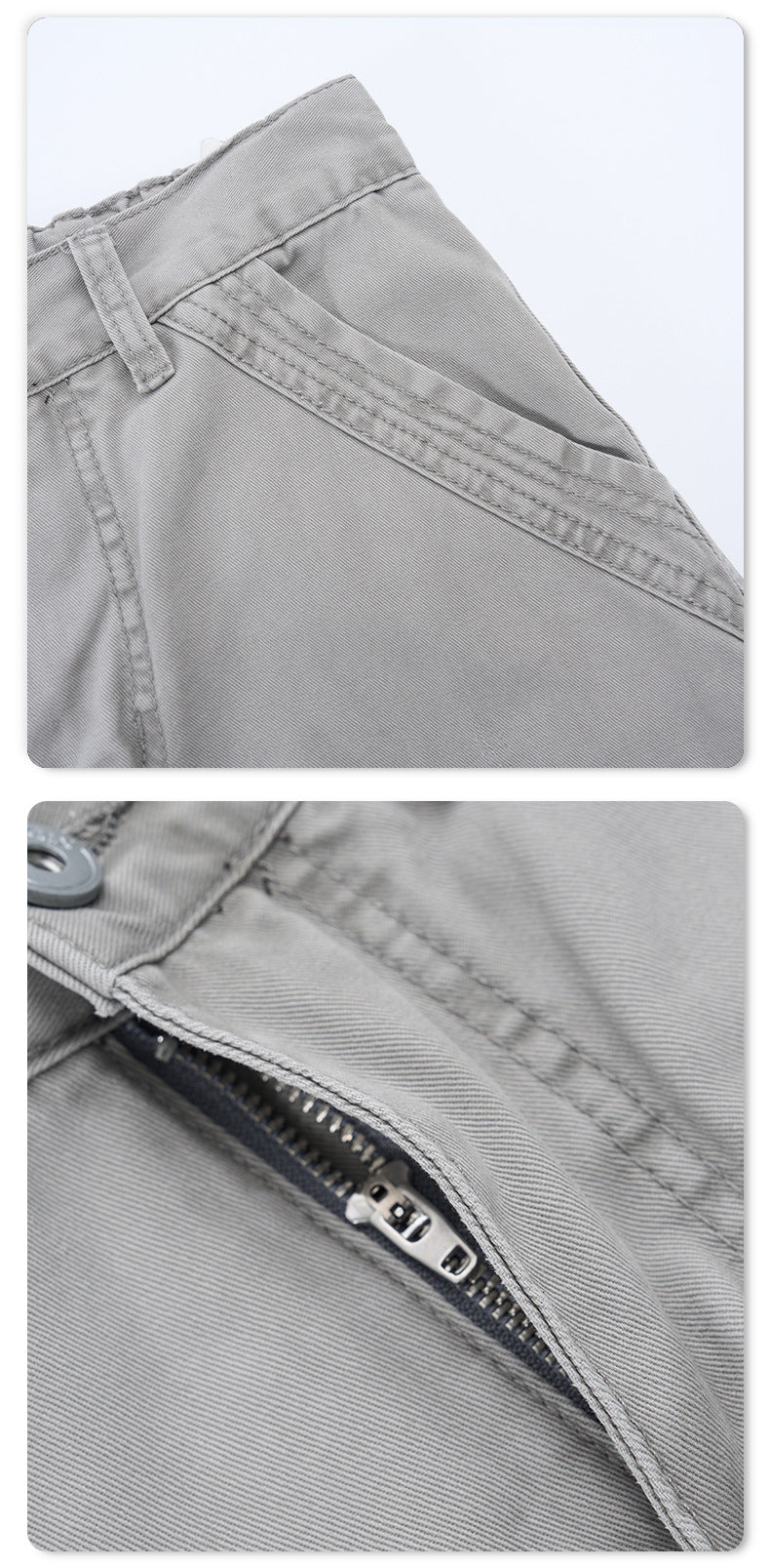 Vintage Wide-Leg Utility Pants