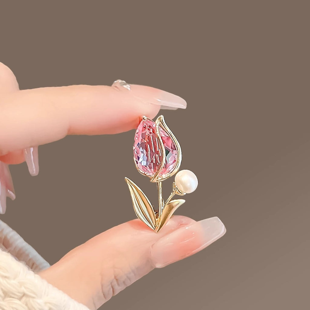 Tulip Flower Brooch