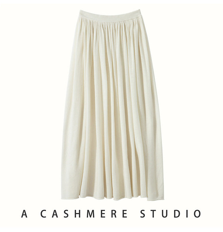 Women’s Cashmere-Style Straight Skirt