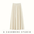 Women’s Cashmere A-Line Skirt