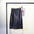 Women’s Sheepskin Leather A-Line Dress
