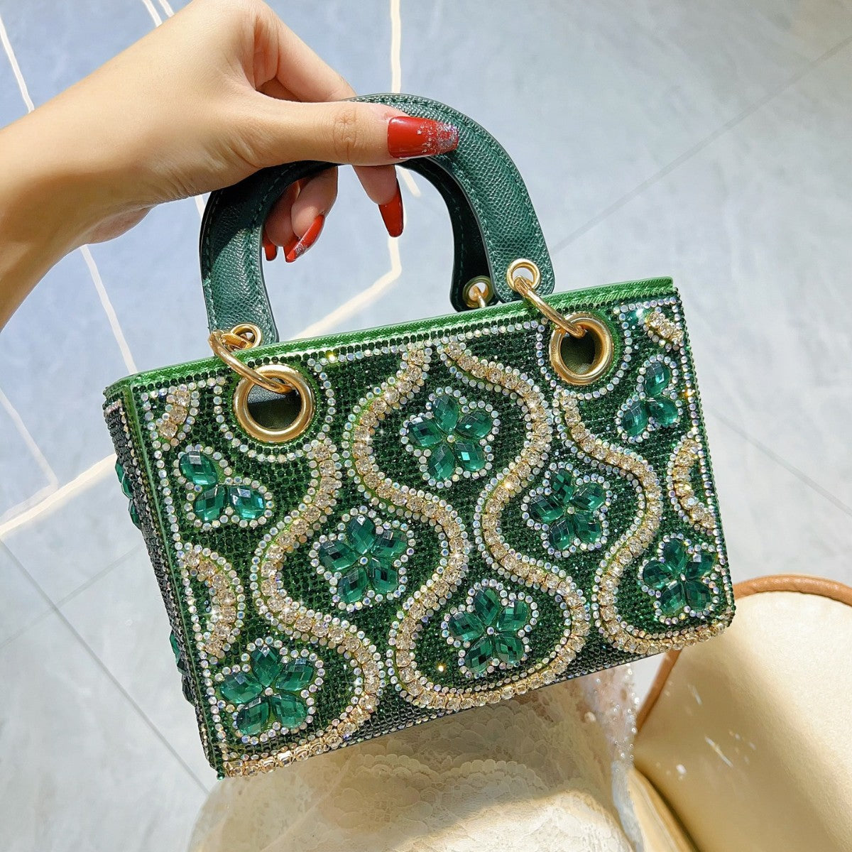 Structured Crossbody Handbag
