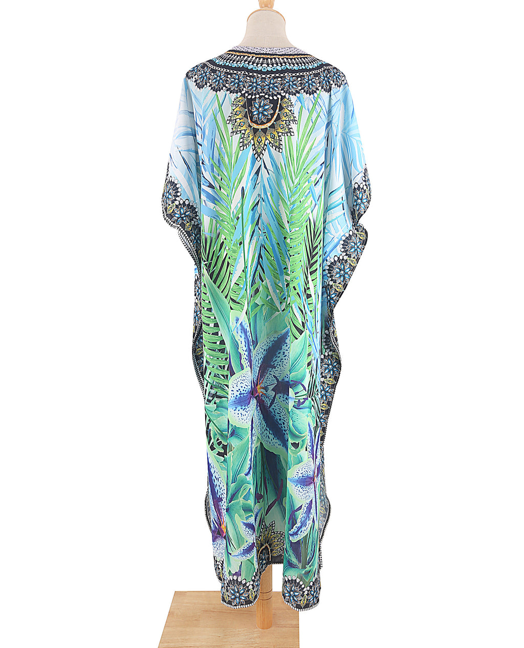 Printed Beach Cover-Up