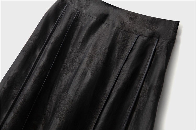 Women’s Mulberry Silk High-Waist Skirt
