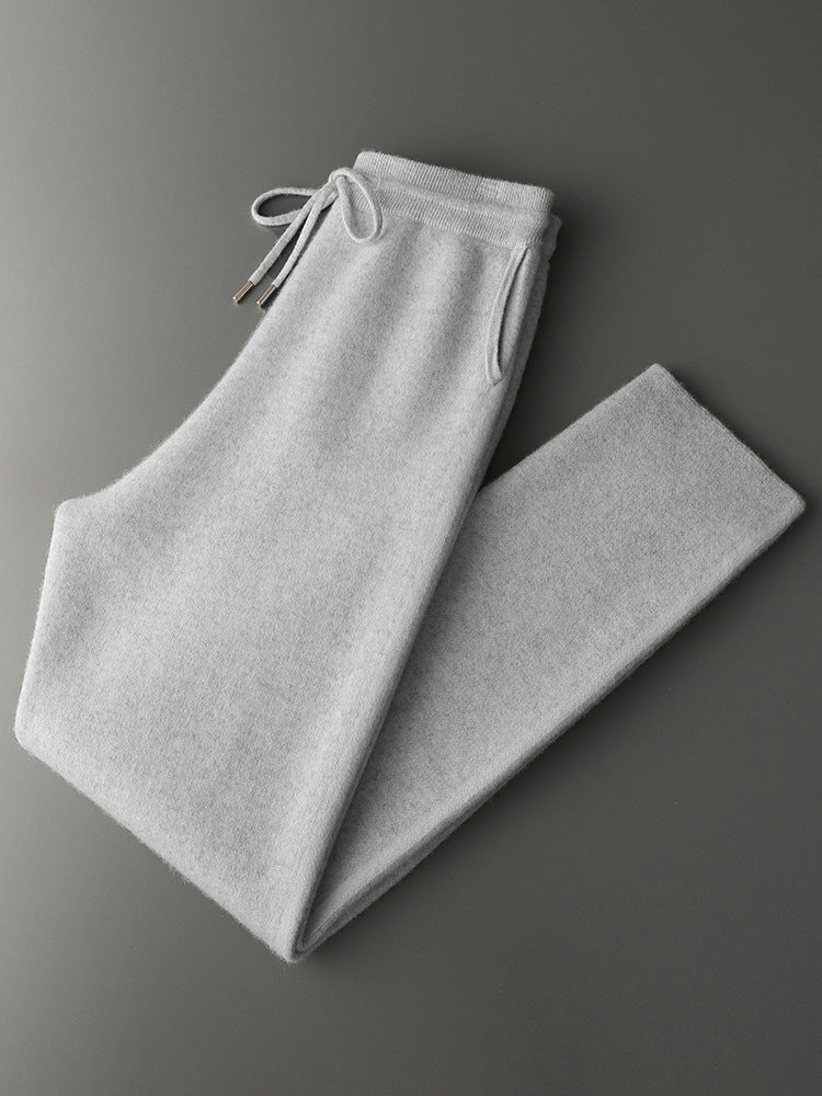 Men’s Cashmere-Style Jogger Pants