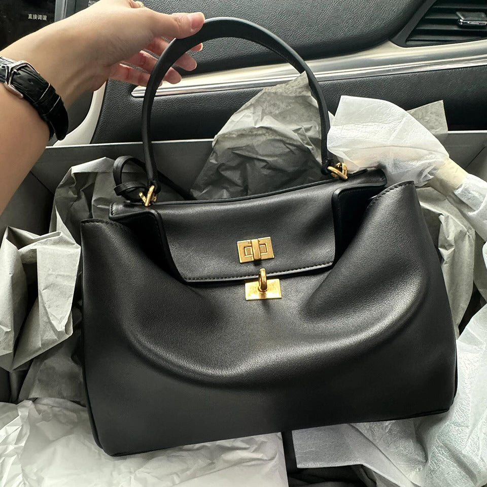 Women's Leather Rodeo Tote Bag