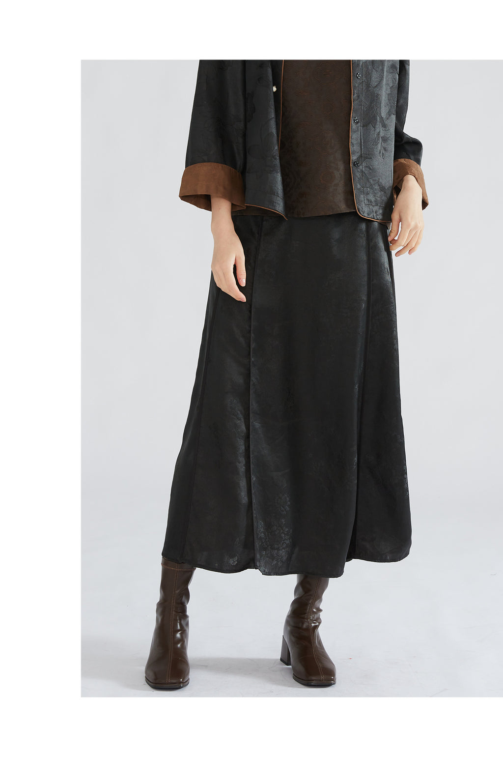 Women’s Mulberry Silk High-Waist Skirt