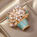 Pearl Flower Brooch