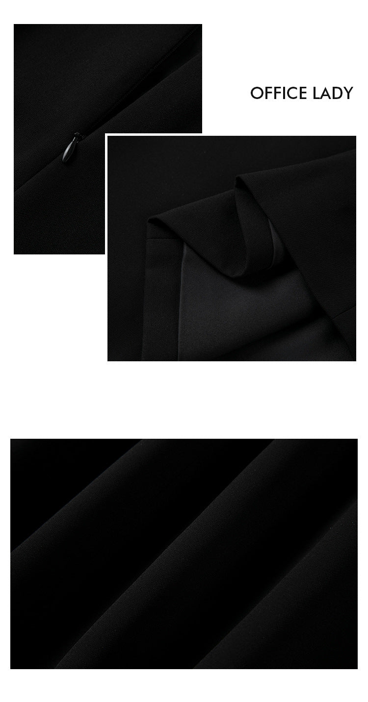 Women’s Acetate Slit Skirt