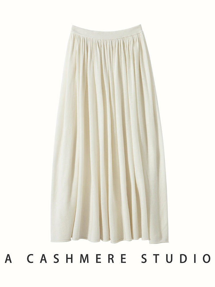 Women’s Cashmere-Style Straight Skirt