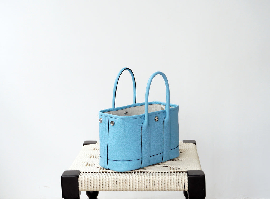 Mini Garden Genuine Leather Handbag