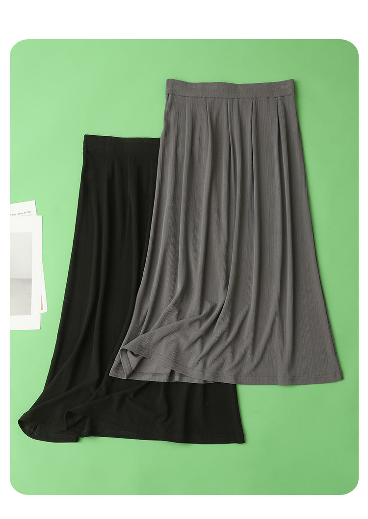 Mulberry Silk A-Line Skirt
