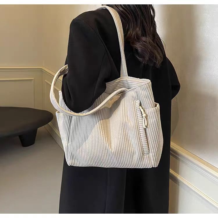 Corduroy Tote Bag