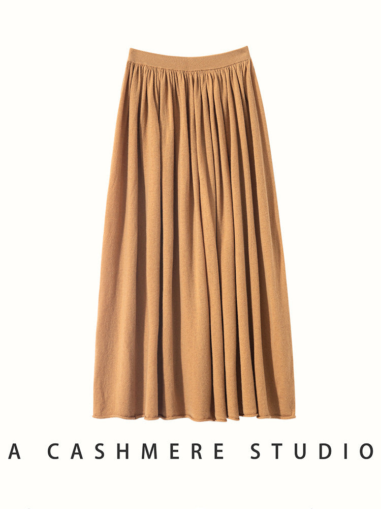 Women’s Cashmere-Style Straight Skirt