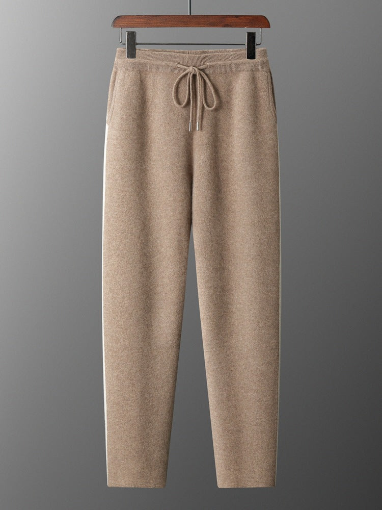 Men’s Cashmere-Style Jogger Pants