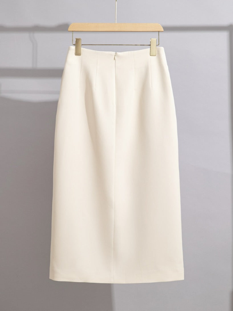 Women’s Acetate Slit Skirt