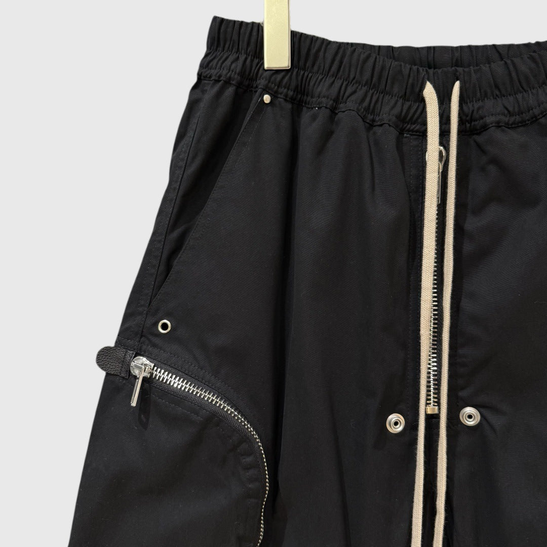 Men’s Multi-Pocket Cropped Casual Pants