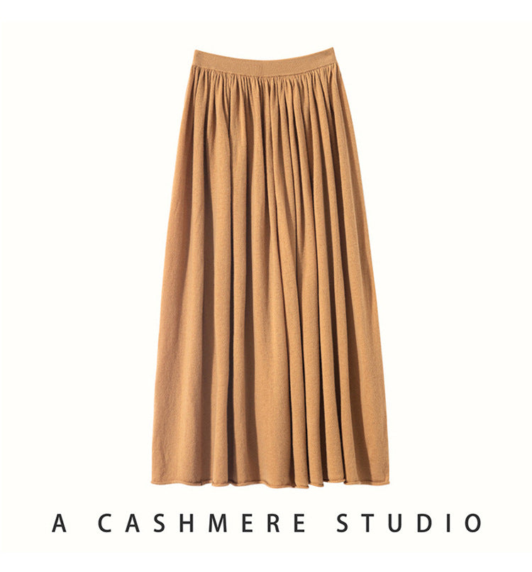 Women’s Cashmere-Style Straight Skirt