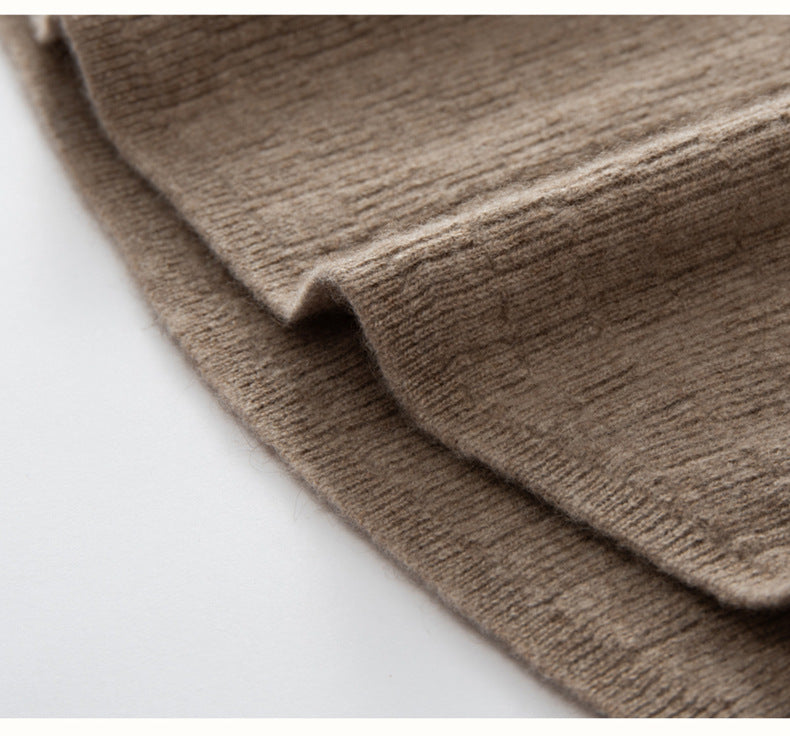 Women’s Cashmere A-Line Skirt