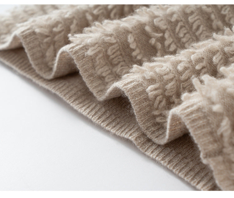 Women’s Cashmere-Style Knit Skirt