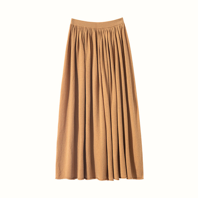 Women’s Cashmere-Style Straight Skirt