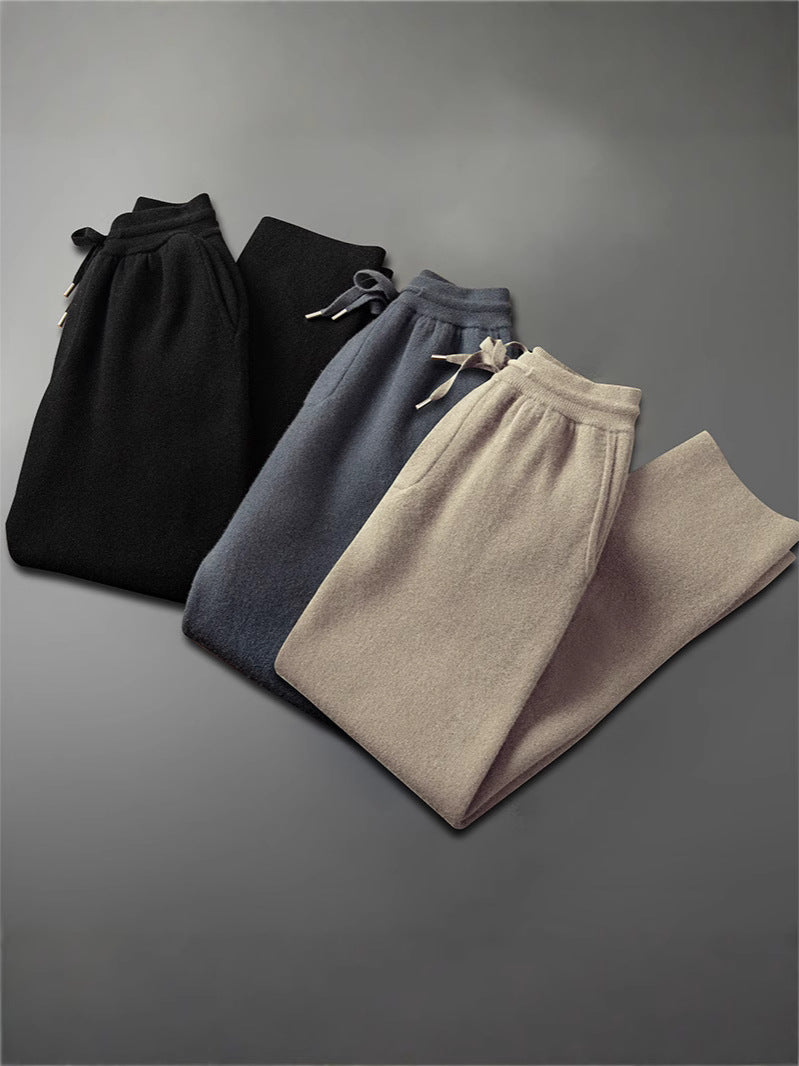 Men’s Cashmere-Style Casual Pants