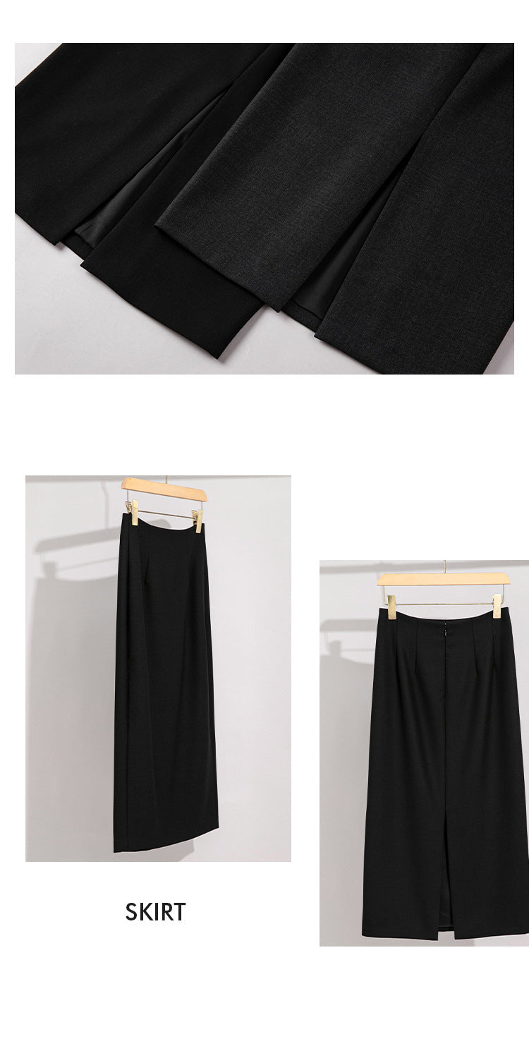 Women’s Wool Midi Skirt
