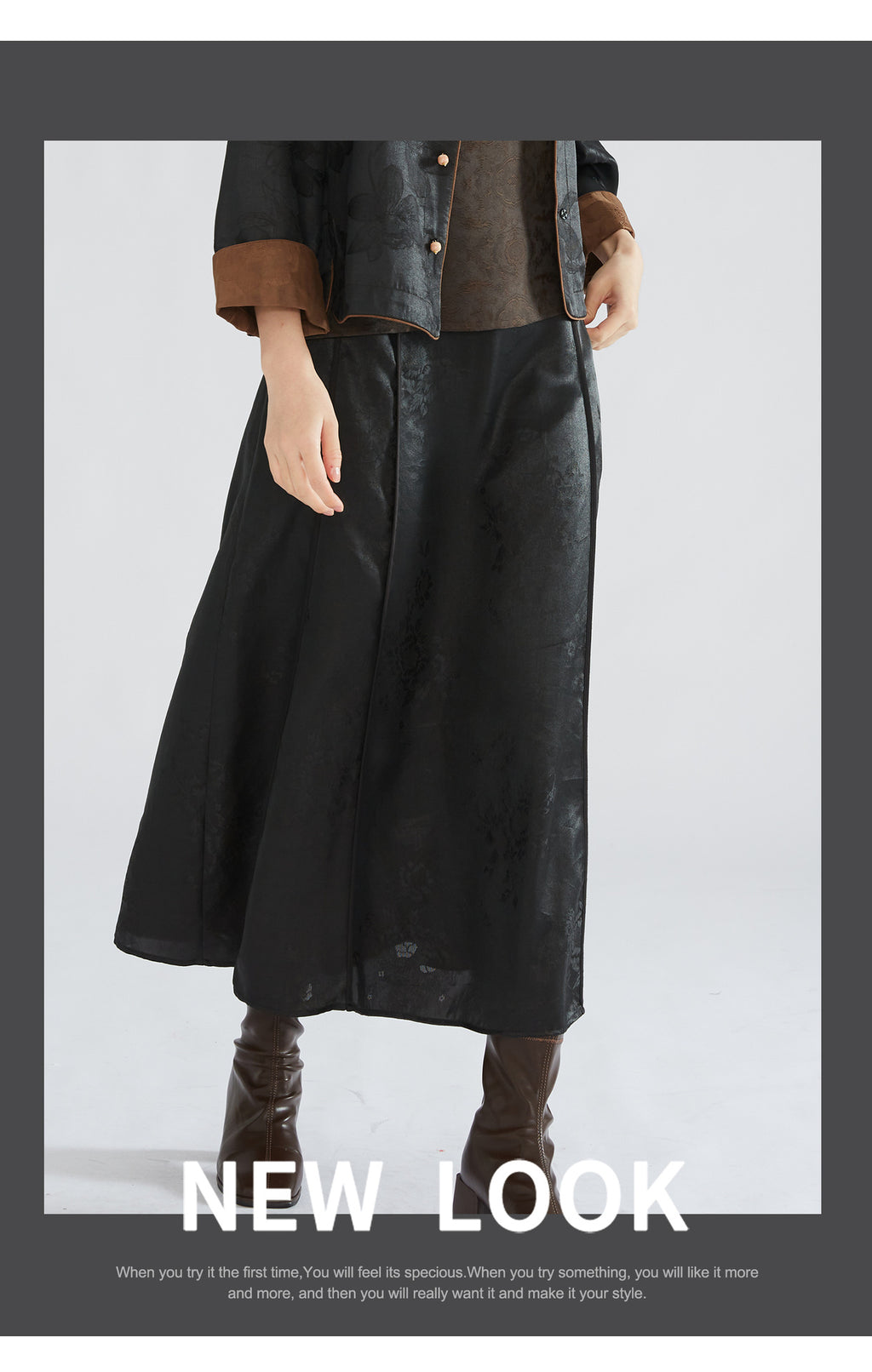Women’s Mulberry Silk High-Waist Skirt