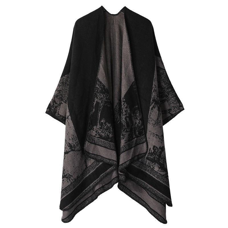 Soft Knit Wrap Shawl