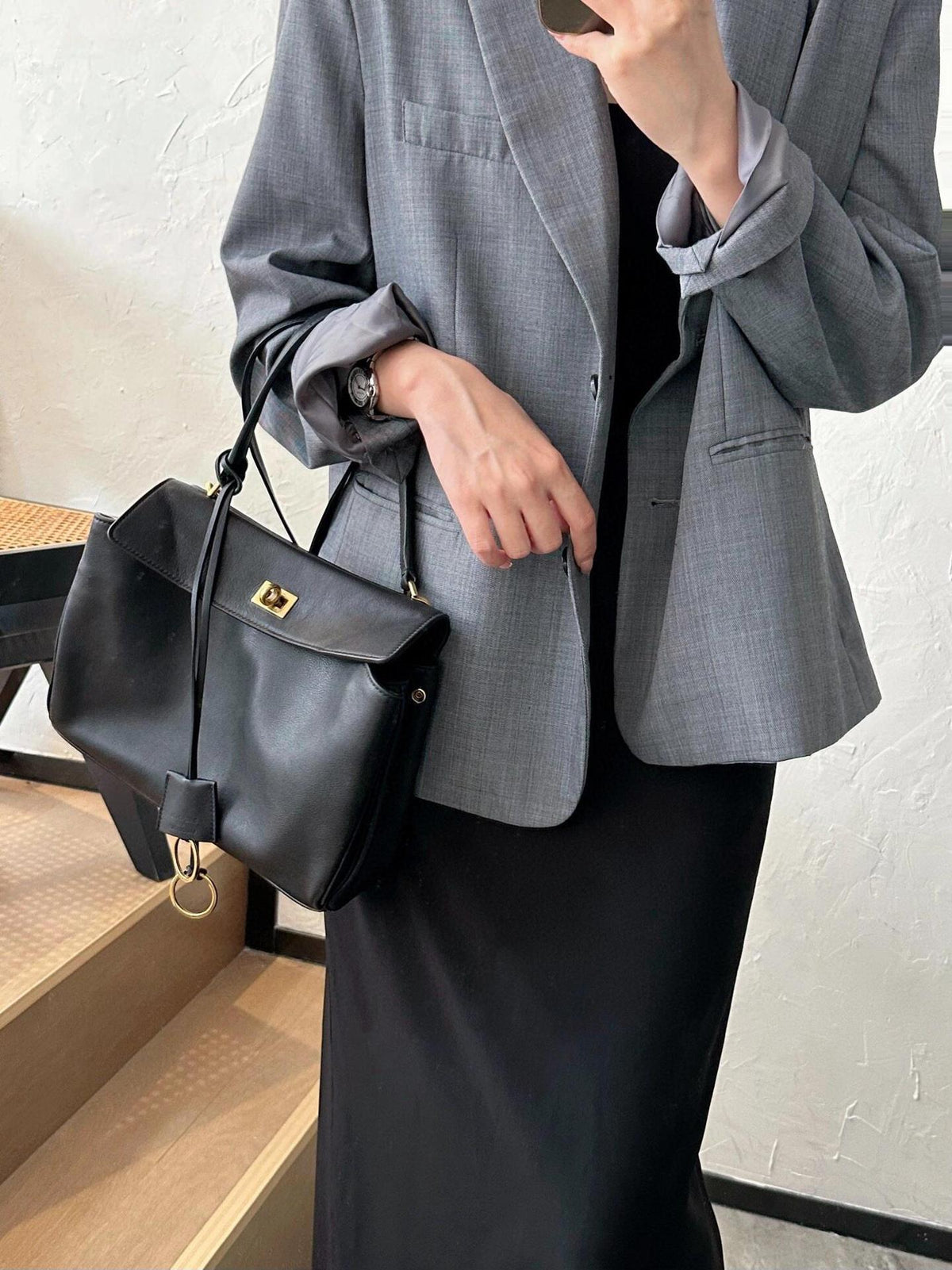 Women's Leather Rodeo Tote Bag