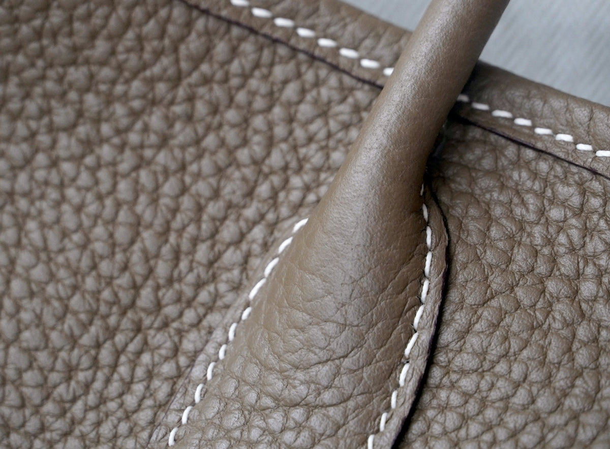 Mini Garden Genuine Leather Handbag