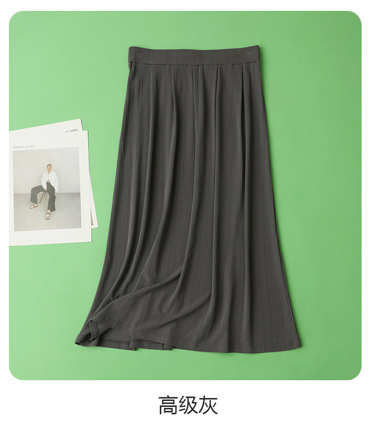 Mulberry Silk A-Line Skirt