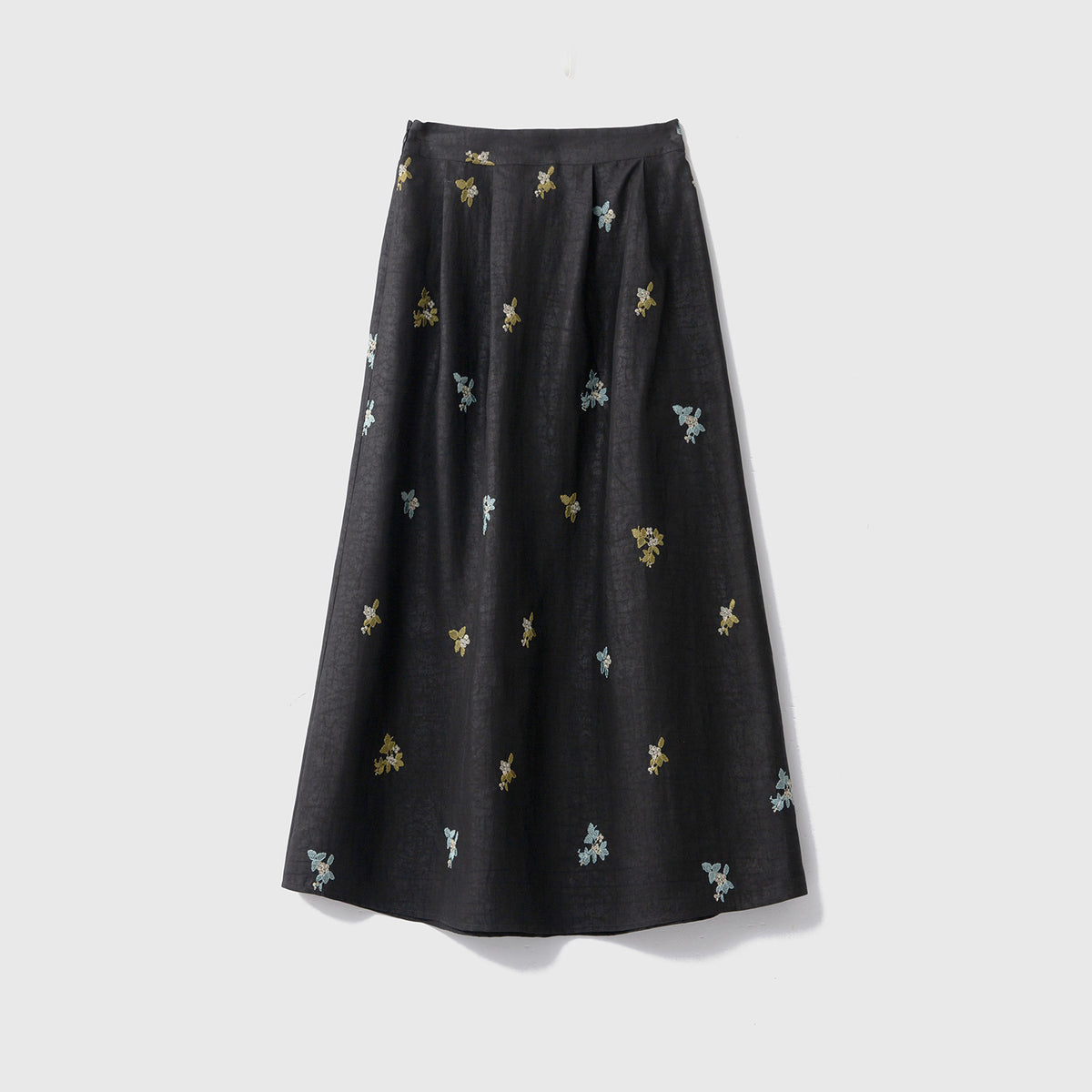 Women’s Mulberry Silk Embroidered Skirt