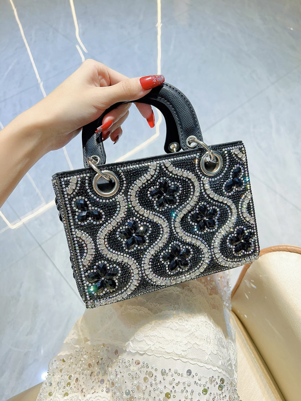 Structured Crossbody Handbag