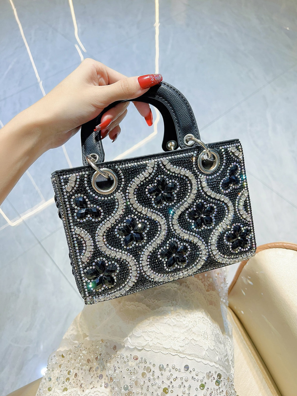 Structured Crossbody Handbag