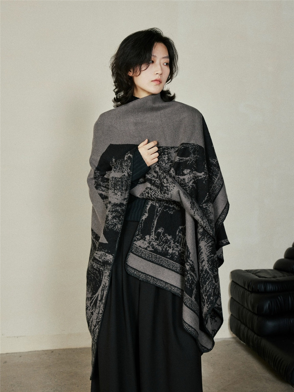 Soft Knit Wrap Shawl