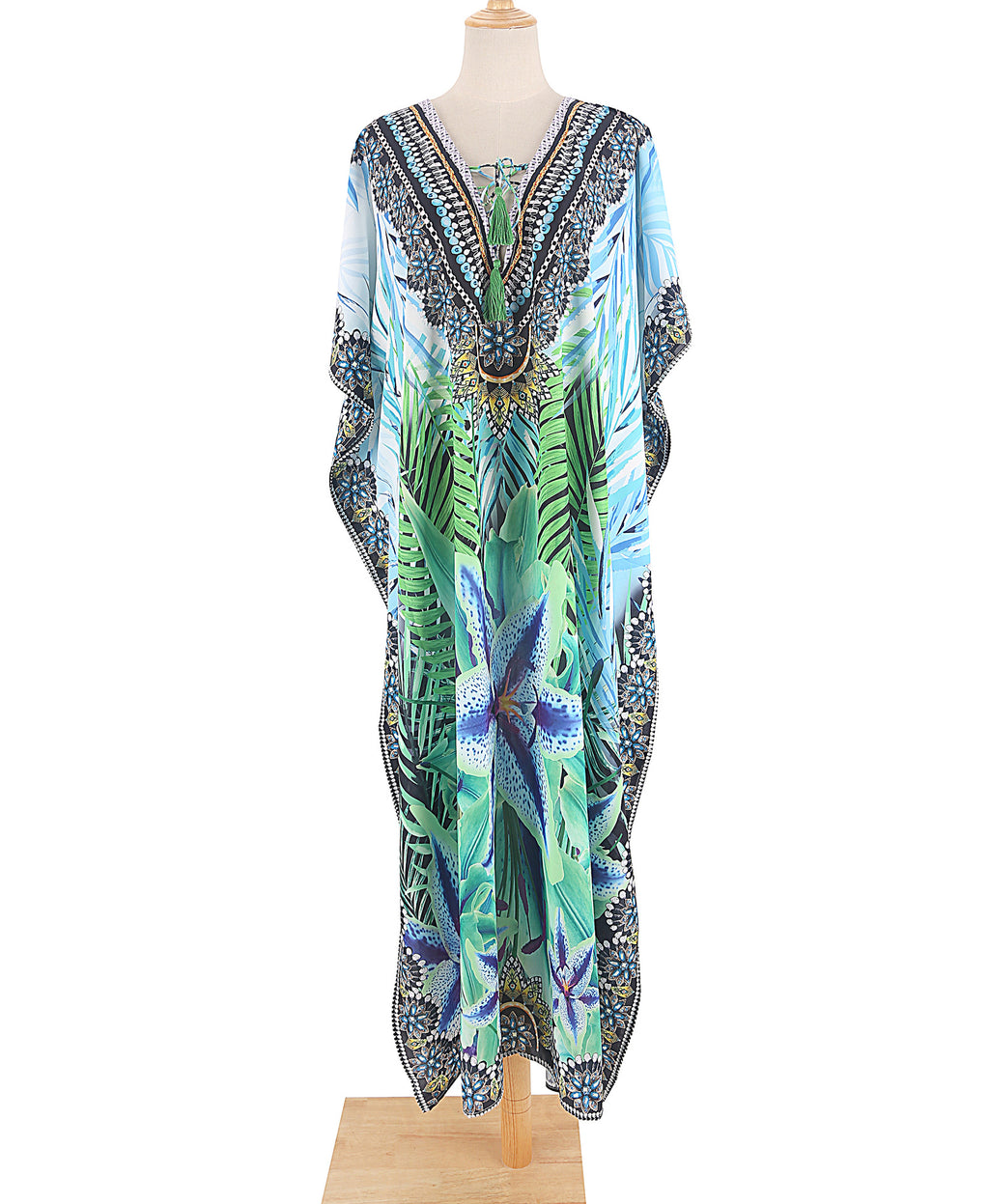 Printed Beach Cover-Up