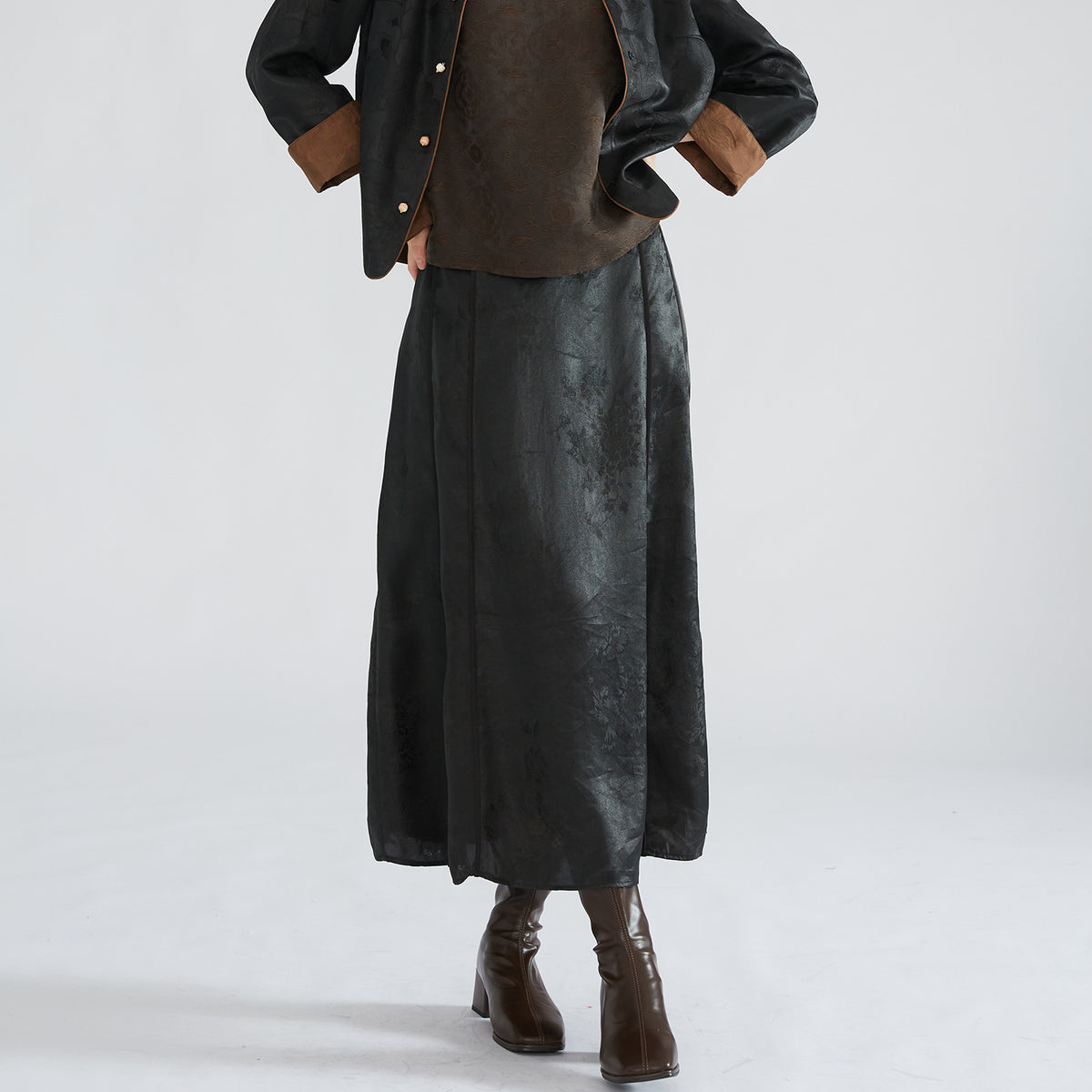 Women’s Mulberry Silk High-Waist Skirt