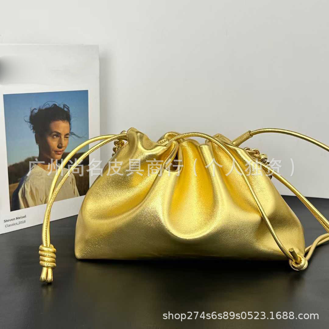 Women’s Pleated Shoulder Bag