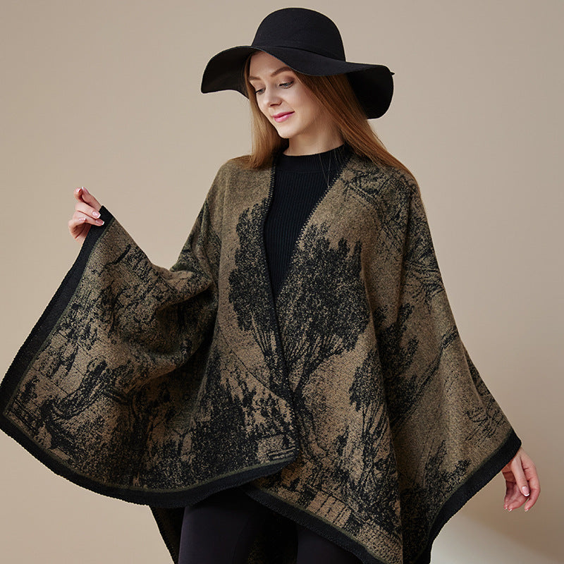 Soft Knit Wrap Shawl