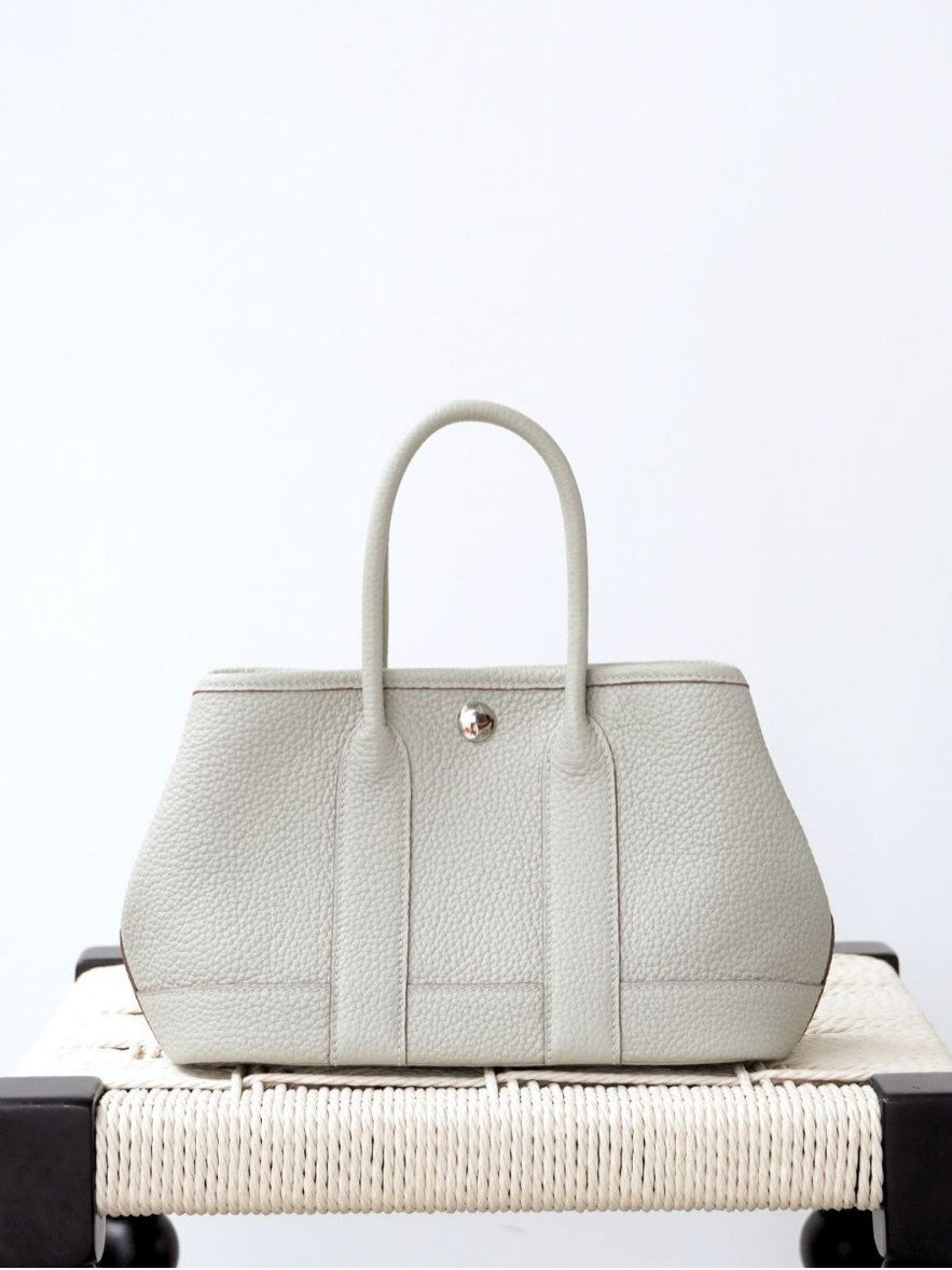 Mini Garden Genuine Leather Handbag