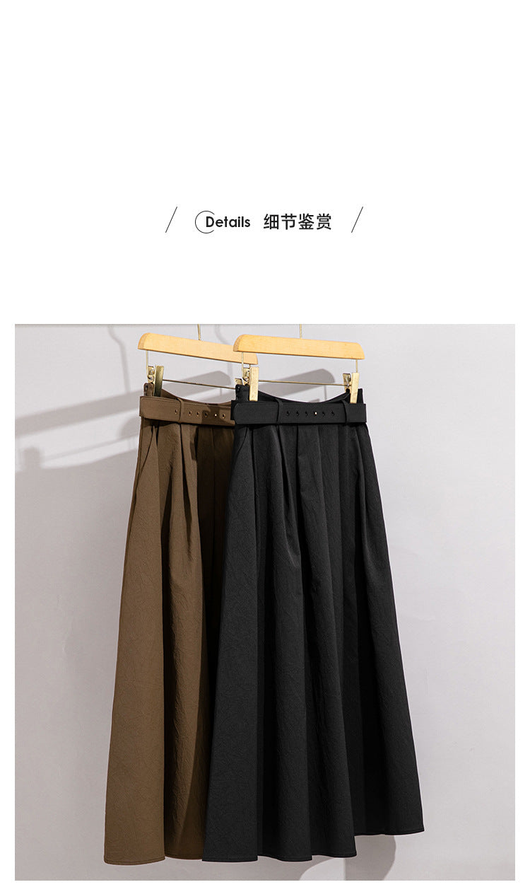 Women’s Pleated A-Line Skirt