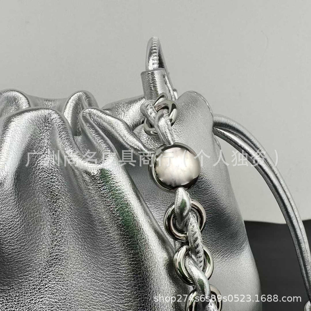 Women’s Pleated Shoulder Bag