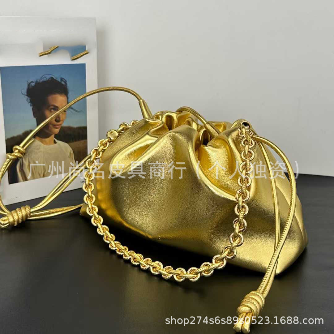 Women’s Pleated Shoulder Bag