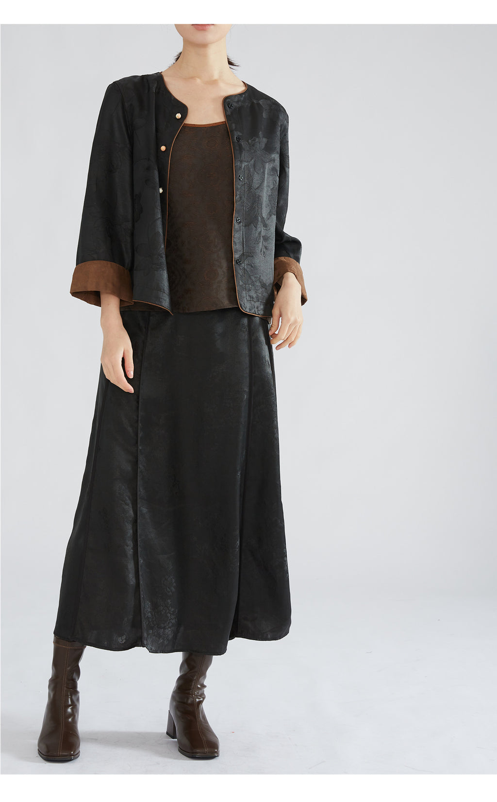Women’s Mulberry Silk High-Waist Skirt