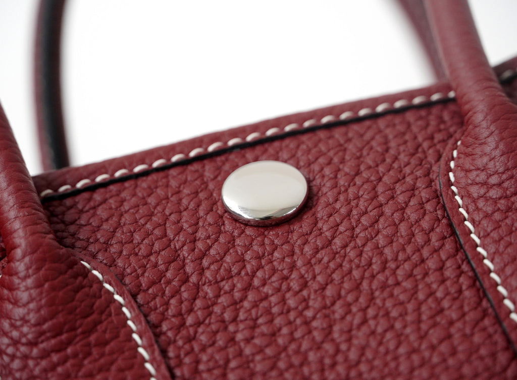 Mini Garden Genuine Leather Handbag