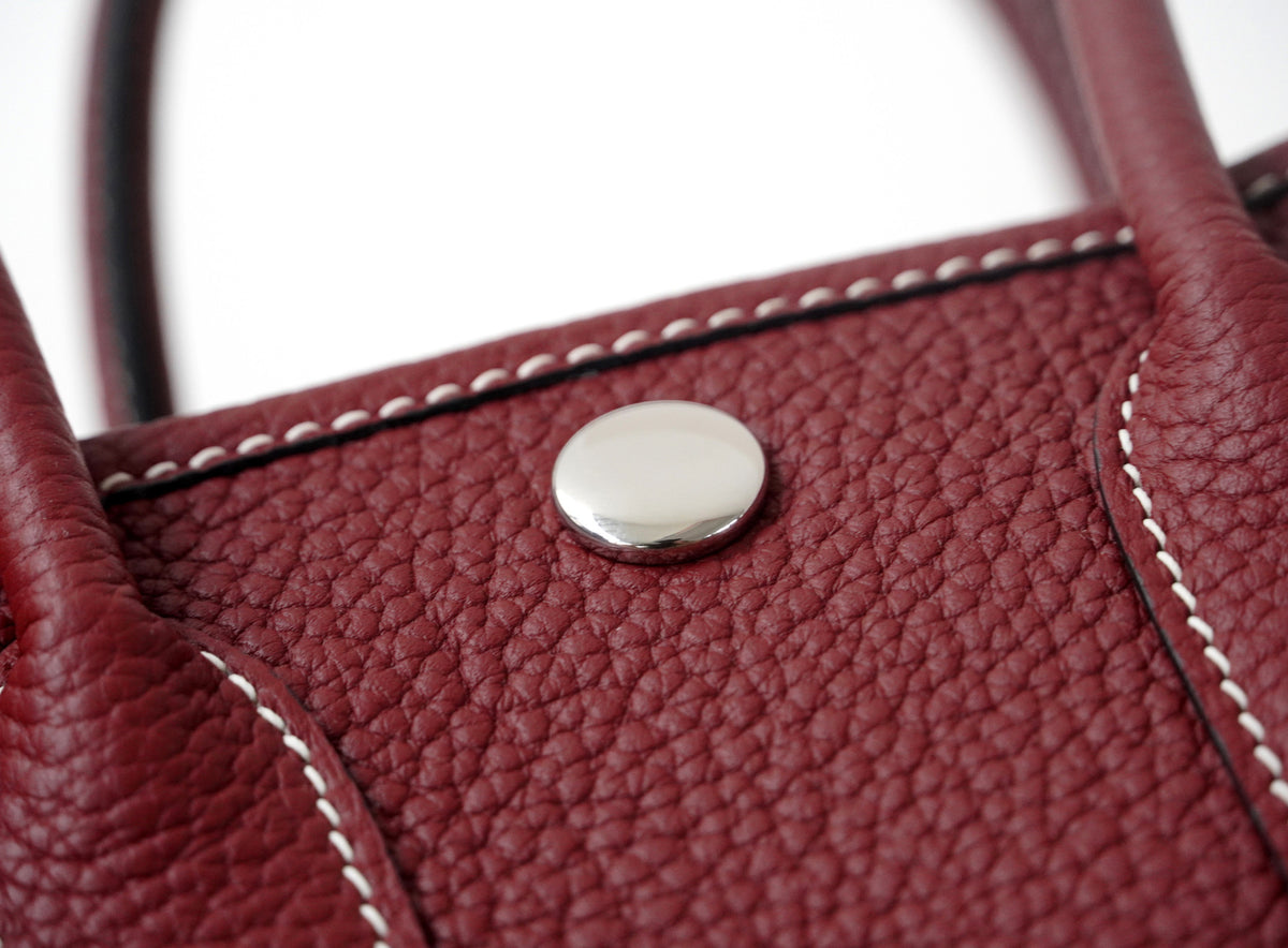 Mini Garden Genuine Leather Handbag